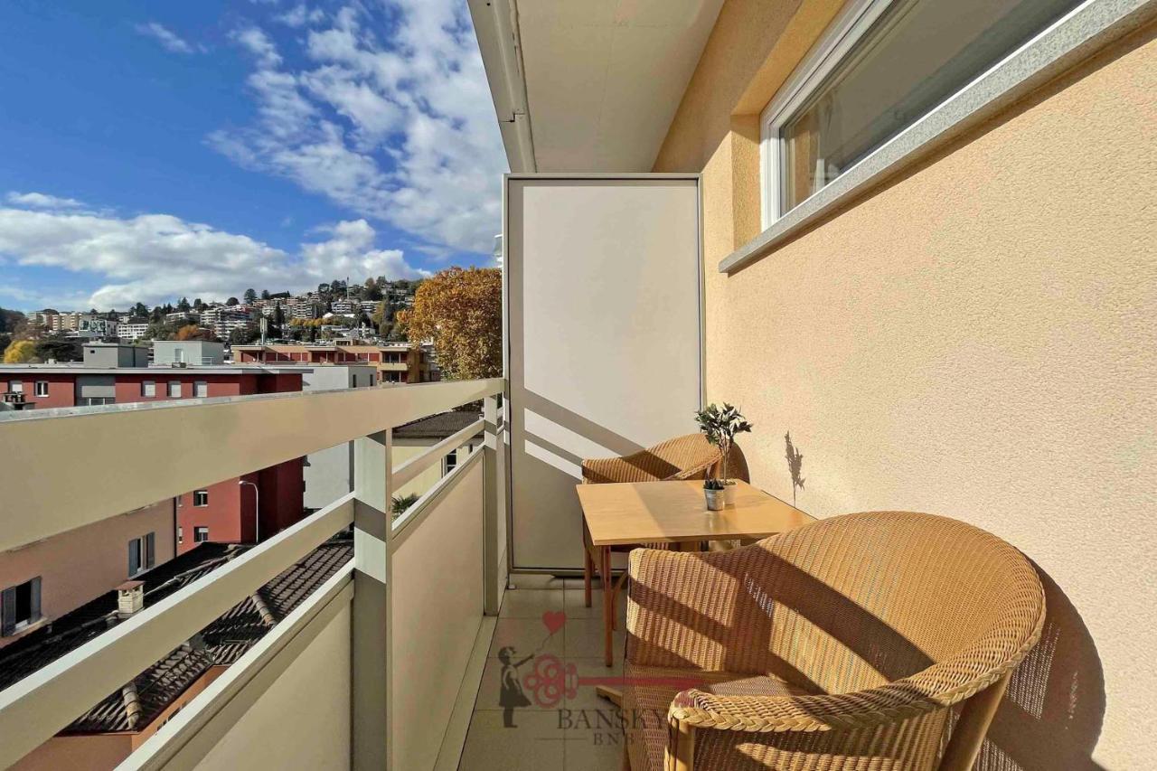 Modern Boho Style Suite In Lugano City -By Easylife Swiss Dış mekan fotoğraf